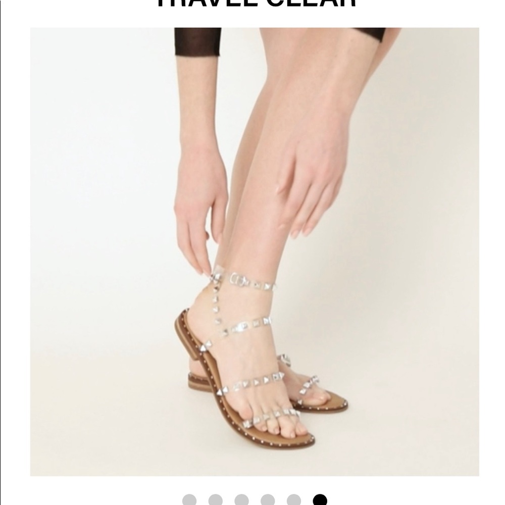 Steve Madden Clear Travel Sandal